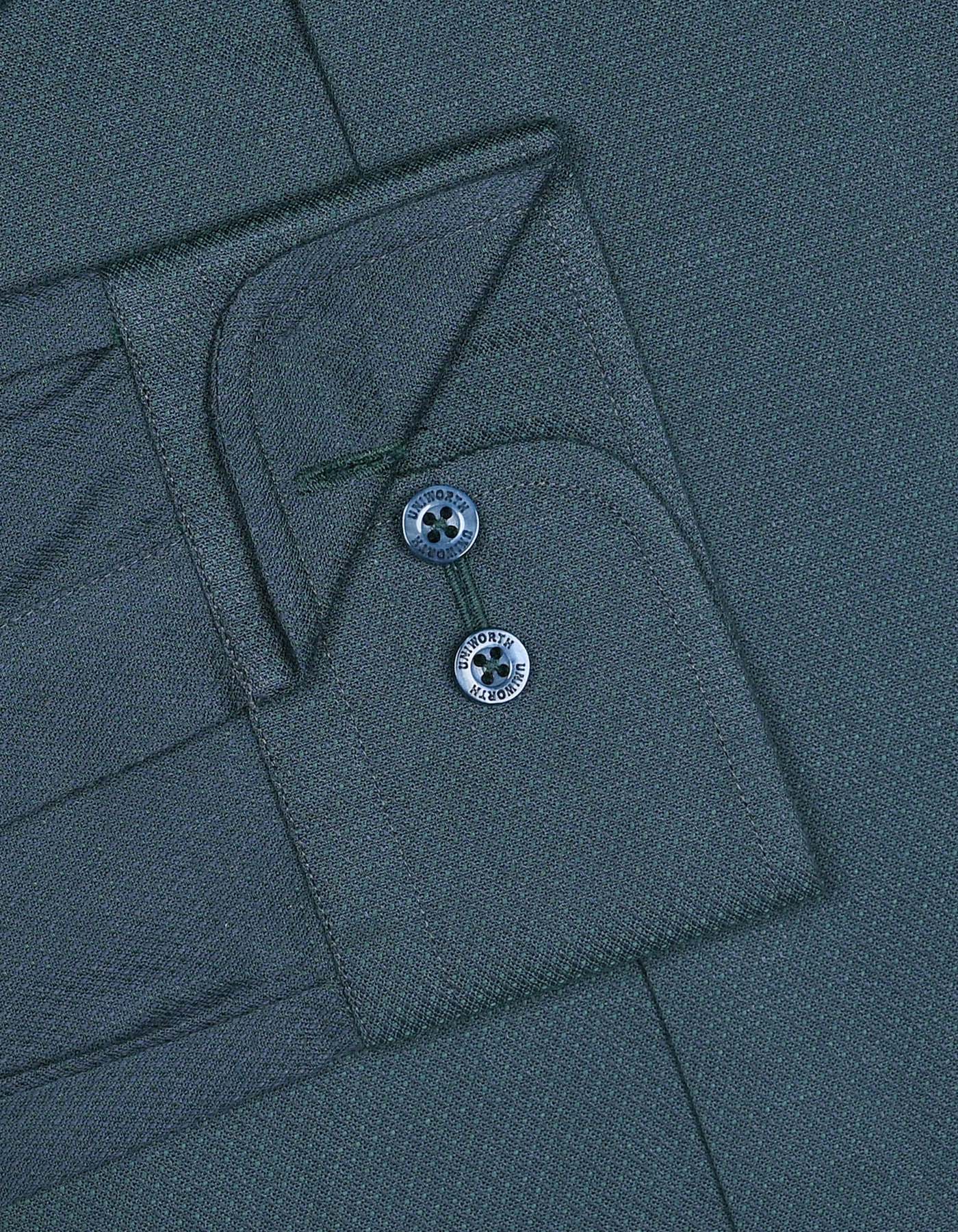 Self Green Classic Fit Shirt FS20447RF-15.5
