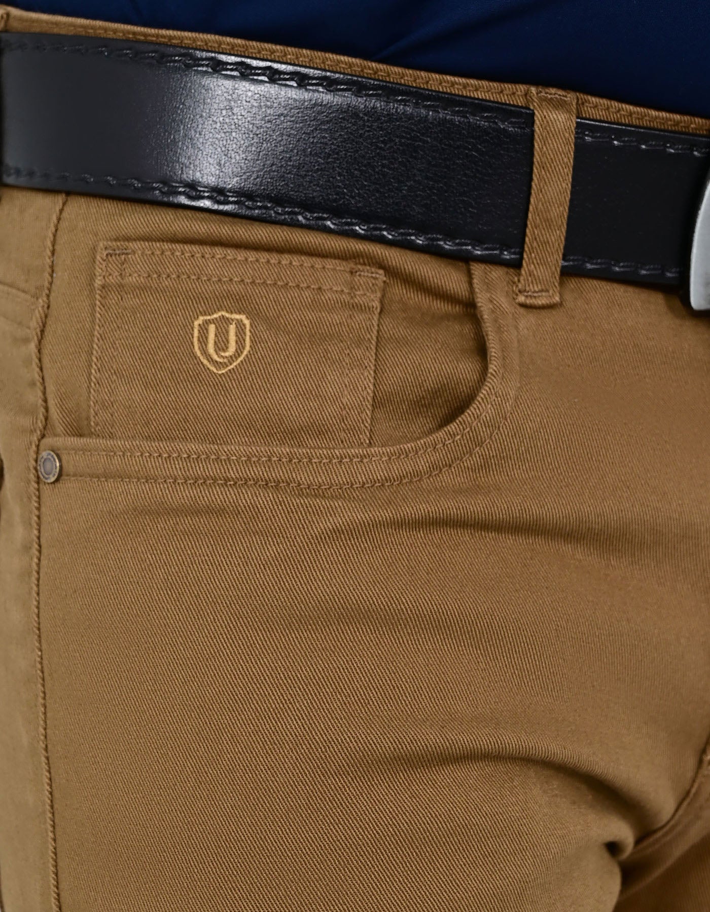 Camel Straight Fit  Denim DM2625-36