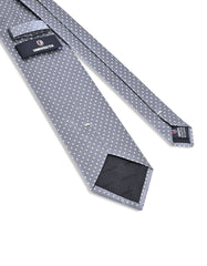 Grey Dotted Tie