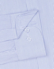 Stripe Navy Classic Fit Shirt FS2904-1RF-15.5