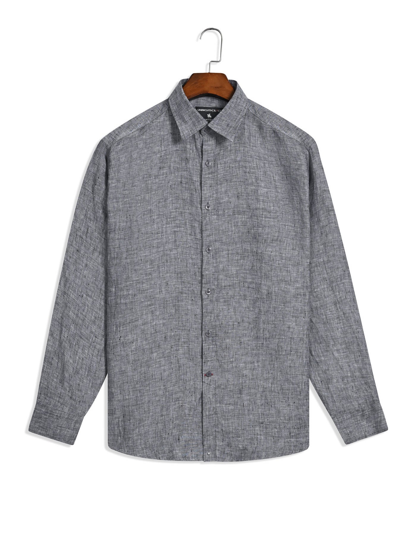 Plain Charcoal Classic Fit Shirt FS2419-3RF-15.5