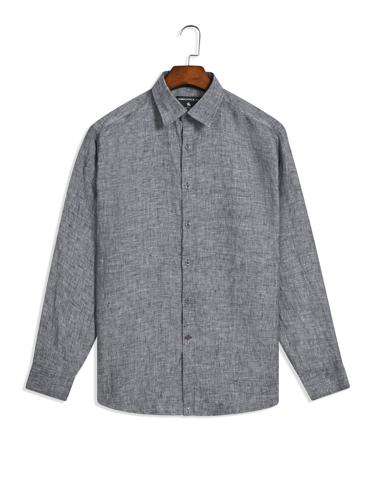 Plain Charcoal Classic Fit Shirt FS2419-3RF-15.5