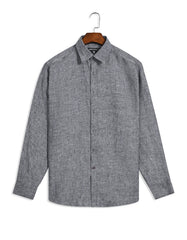 Plain Charcoal Classic Fit Shirt FS2419-3RF-15.5
