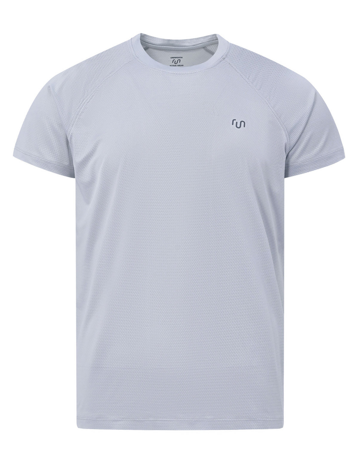 Grey Half Sleeves Gym Tee FGT2603-2-S