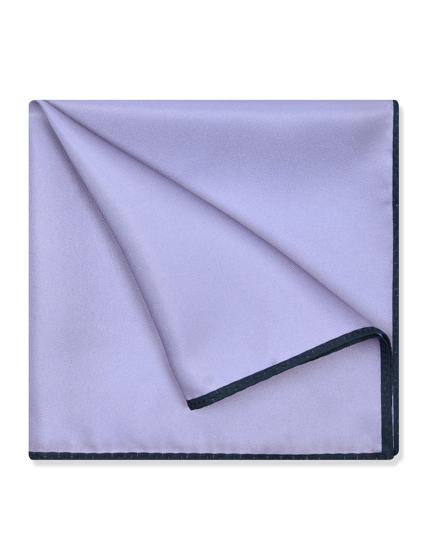 Grey Plain Pocket Square