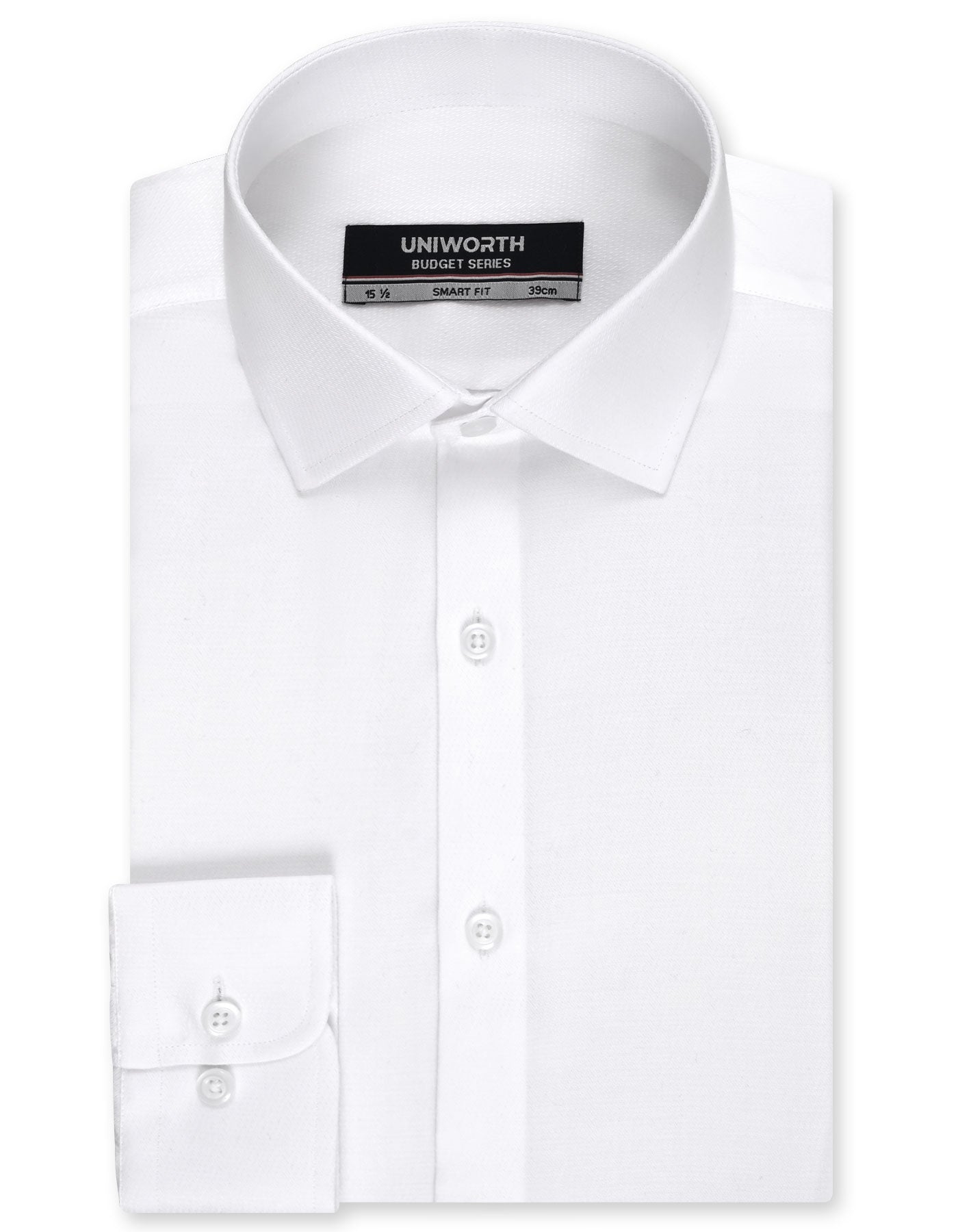 Self White Tailored Smart Fit Shirt FS1804-1SF-14.5