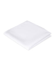 White Plain Pocket Square