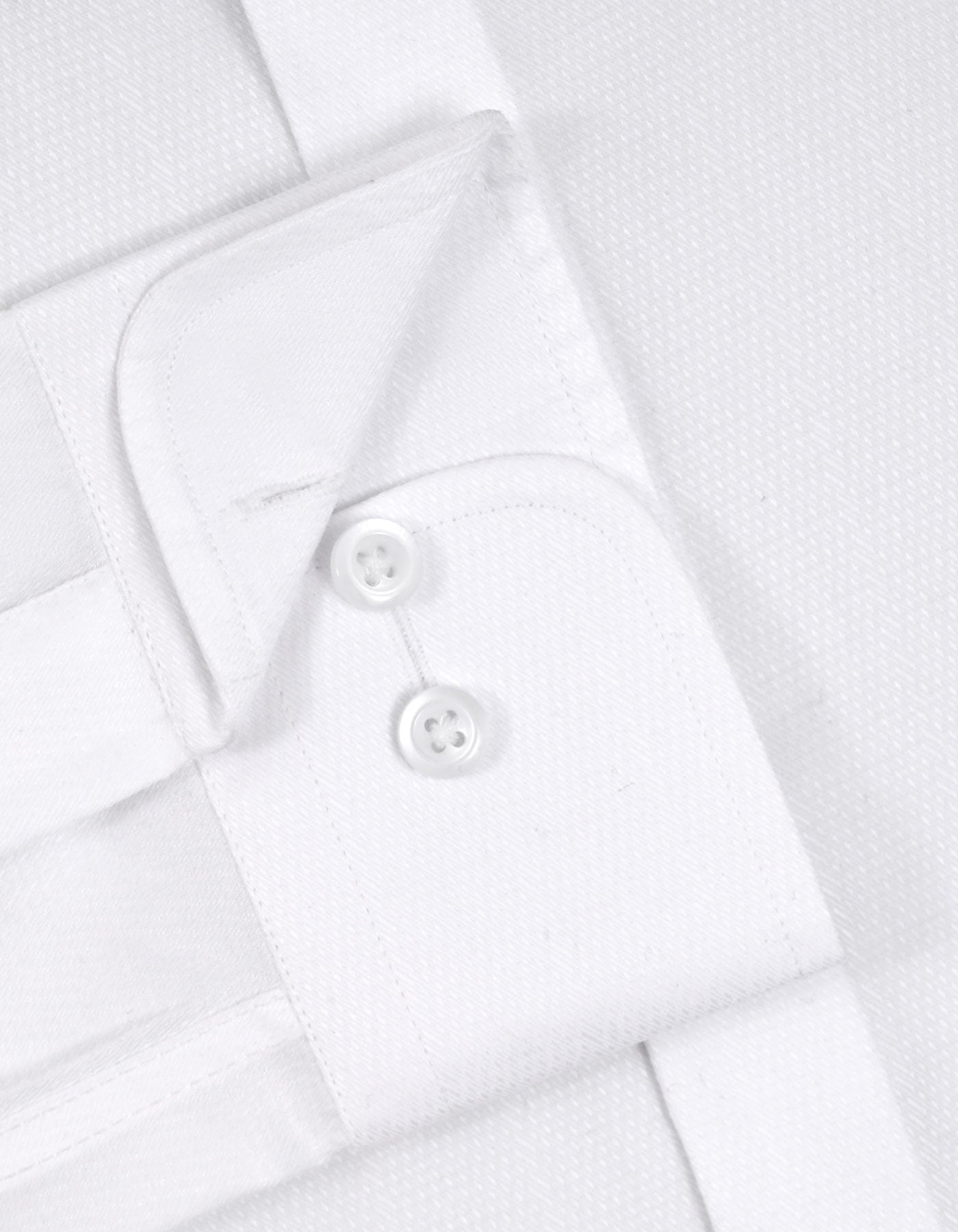 Self White Classic Fit Shirt FS1804-1RF-15.5