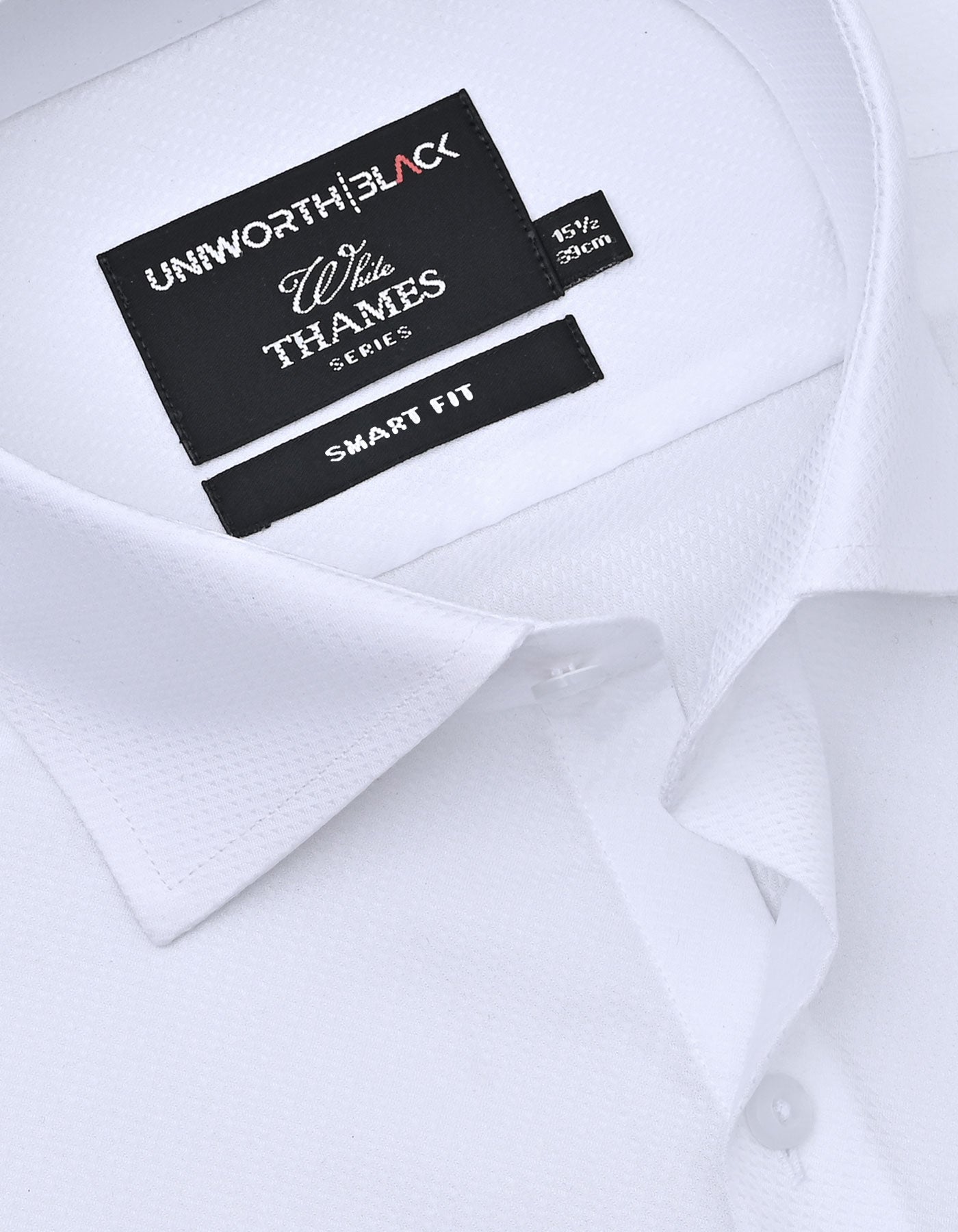 Self White Tailored Smart Fit Shirt FS20498SF-15