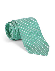 Green Geometric Tie