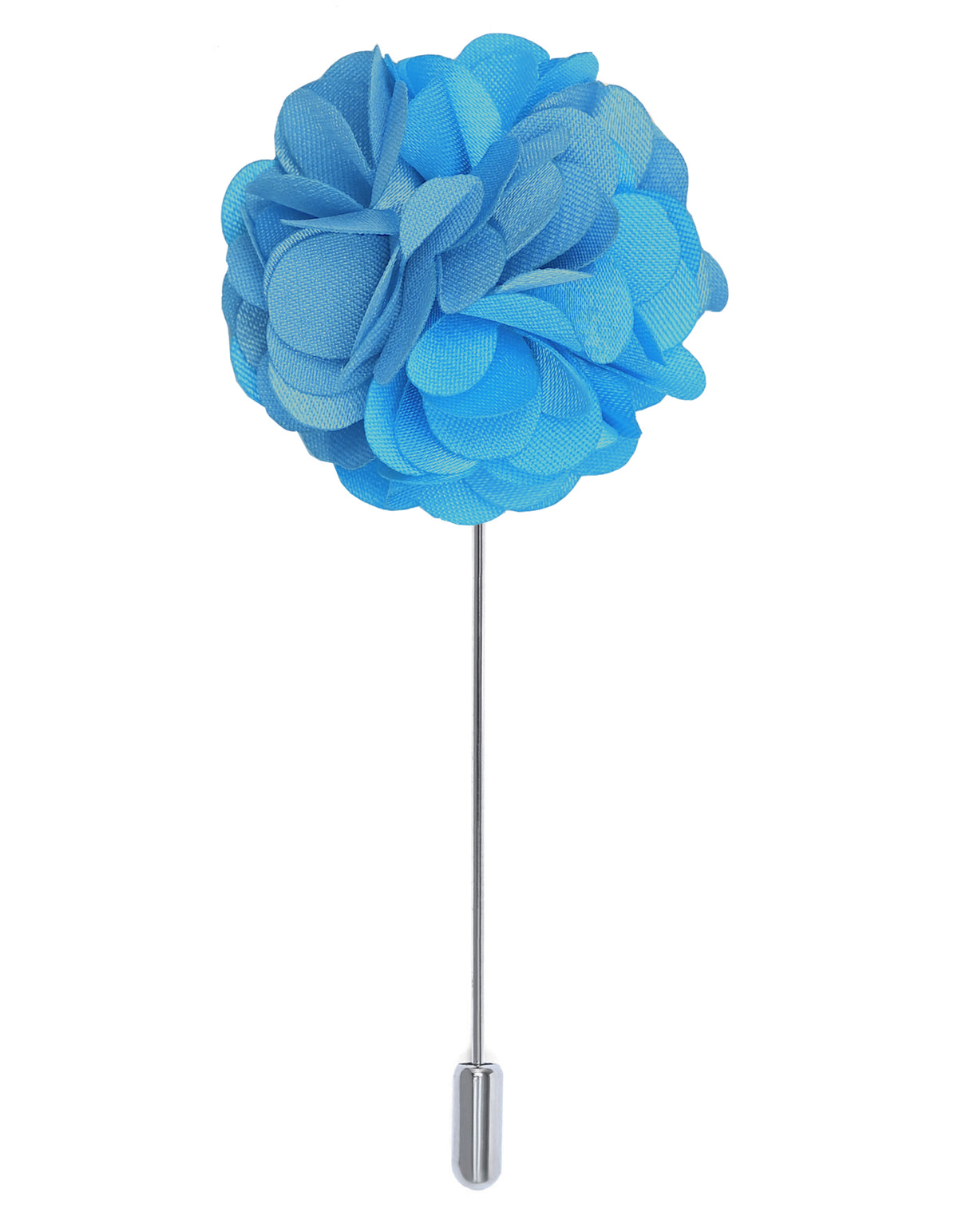 Sky/Blue Floral Coat Lapel Pin