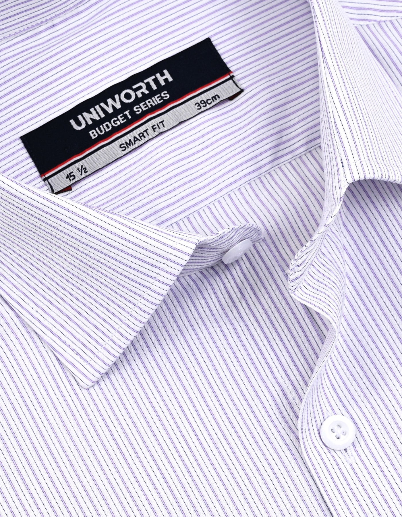 Stripe Purple Tailored Smart Fit Shirt FS2929-1SF-15