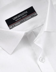 Self White Tailored Smart Fit Shirt FS1764SF-15