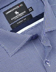 Check Navy Classic Fit Shirt FS2938-1RF-15